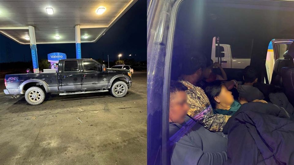 Los migrantes fueron asegurados para ser procesados por su entrada ilegal al país