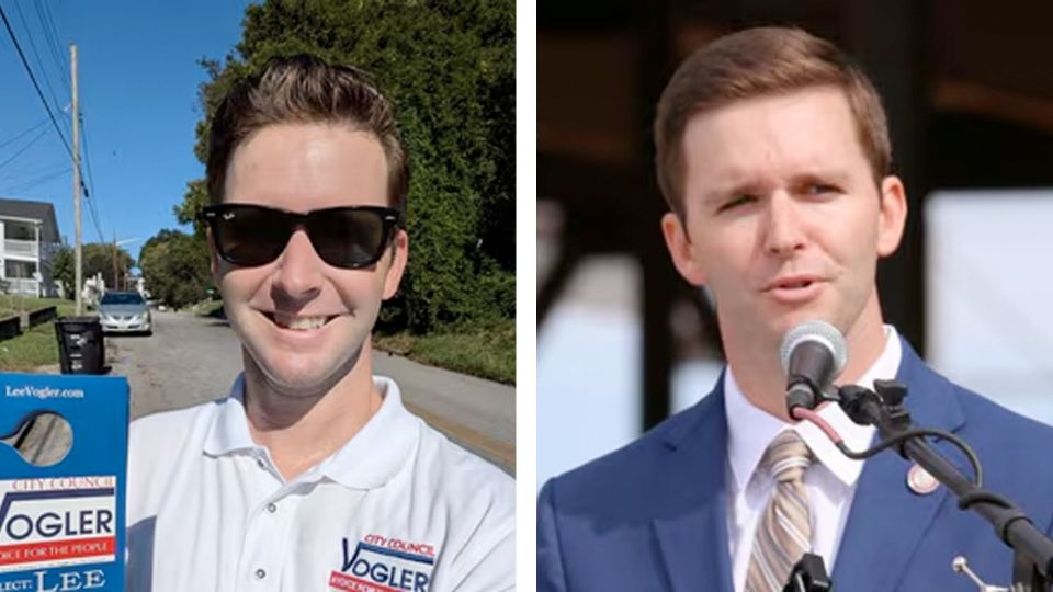 Lee Vogler está grave en el hospital.