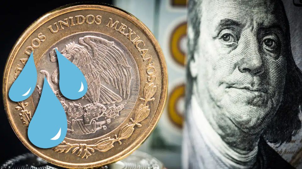 Tras varias jornadas ganadoras, el peso mexicano sufre una caída pronunciada debido a los próximos aranceles del gobierno de Estados Unidos, entre otros factores