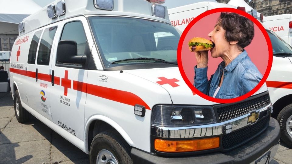 La mujer murió asfixiada.