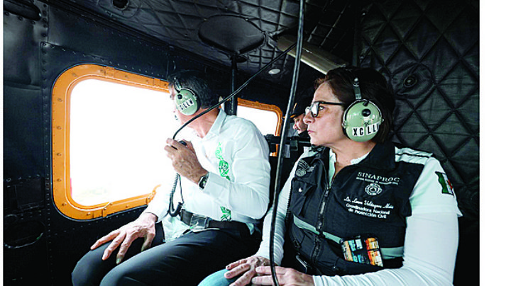 Llega ayuda a Tamaulipas tras el paso de Barry; Sheinbaum visitará la zona