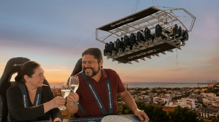 Tampico servirá cenas a 45 metros de altura, con los pies colgando y el cielo como 'mantel'