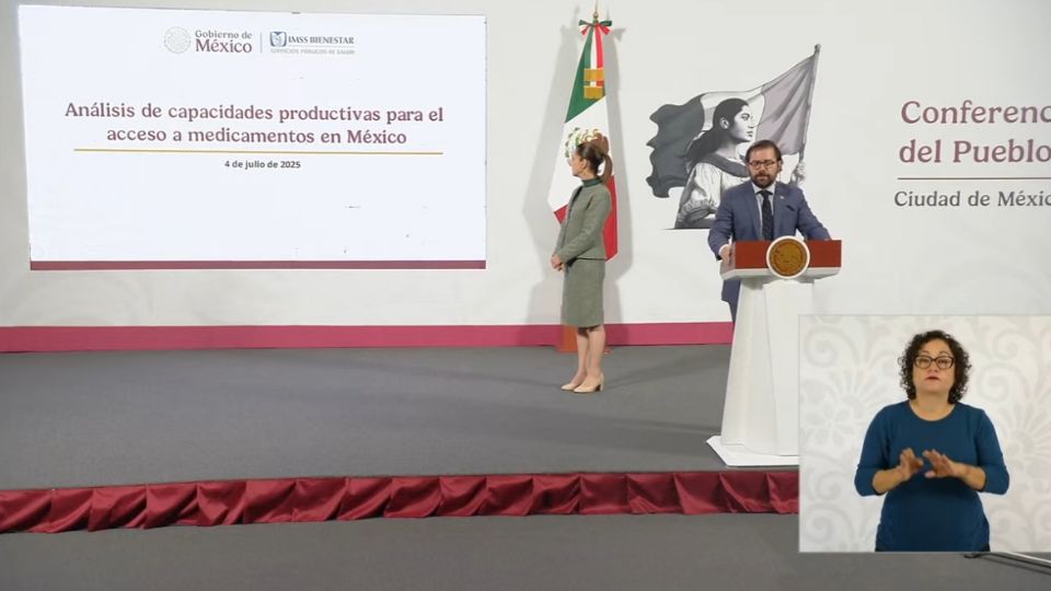 La estrategia del Gobierno busca revertir años de rezago, fortalecer la soberanía sanitaria del país y garantizar el abasto oportuno de medicamentos