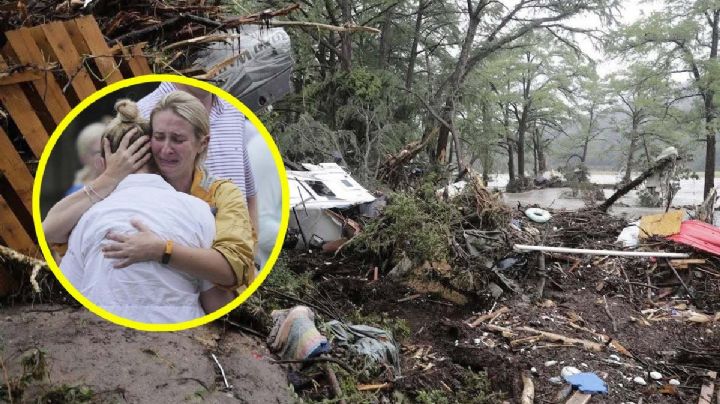 Río Guadalupe en Texas se desborda y crea devastación y muerte a su paso; van 25 muertos