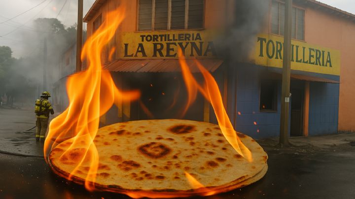 Fuga de gas desata explosión en tortillería de Nuevo León; vecinos alarmados