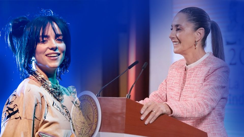 Billie Eilish, agradecida con Claudia Sheinbaum.