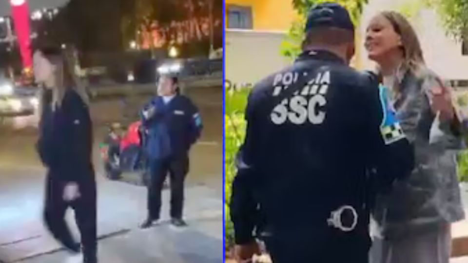 La mujer volvió a ser tendencia por insultar a una trabajadora de una empresa de seguridad
