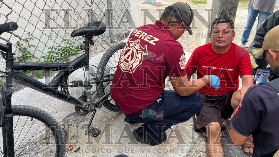 El hombre circulaba en su bicicleta bajo los influjos del alcohol