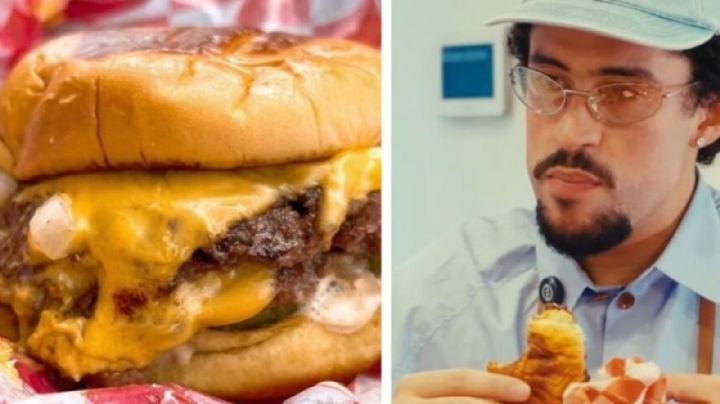 Esta cadena de hamburguesas 'conquistó' a Bad Bunny; cuestan menos de 10 dólares