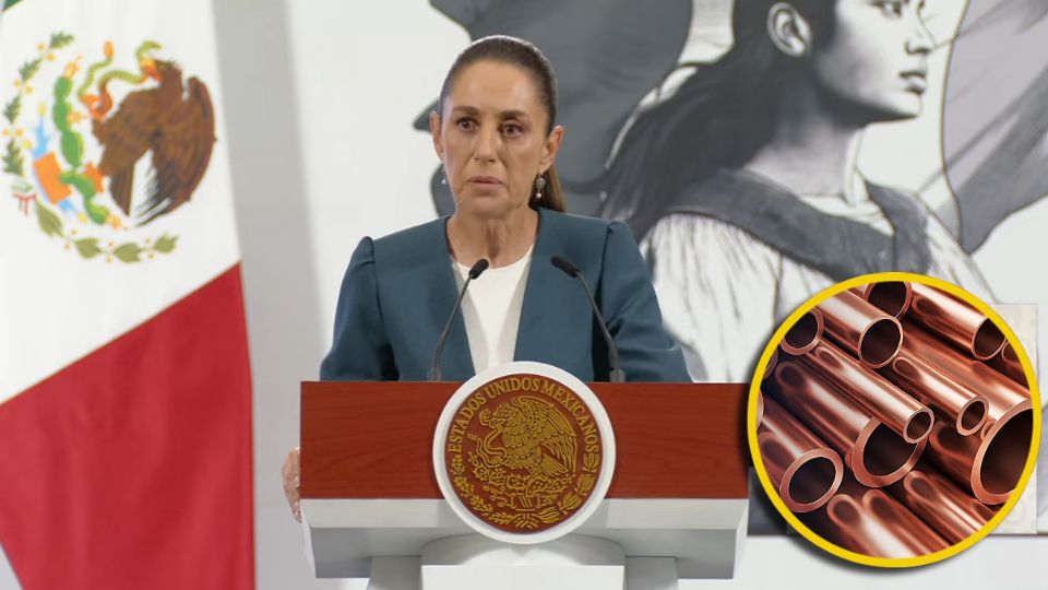 México exporta principalmente cobre a Estados Unidos y China, siendo EU el principal destino por requerimiento del mercado estadounidense