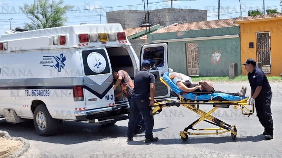 Muy golpeada quedó la conductora del PT Crusier