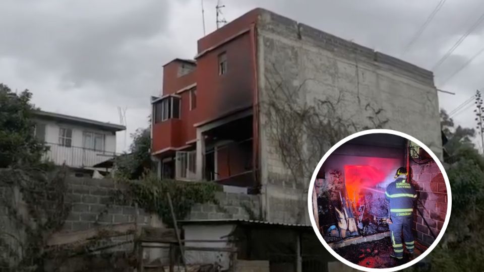 Los bomberos encontraron una terrible escena en un sitio incendiado