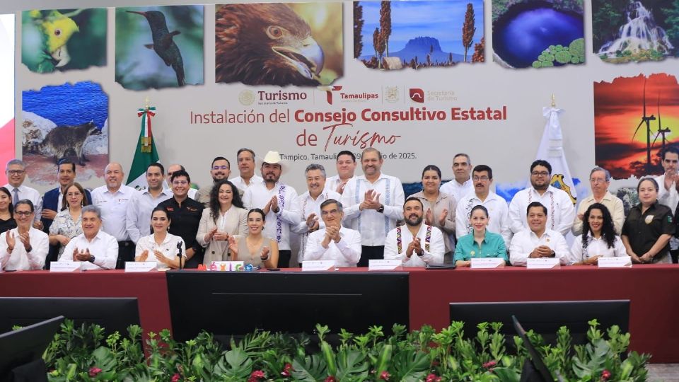 El gobernador y la secretaria de Turismo Federal, Josefina Rodríguez, instalan Consejo Consultivo Estatal de Turismo