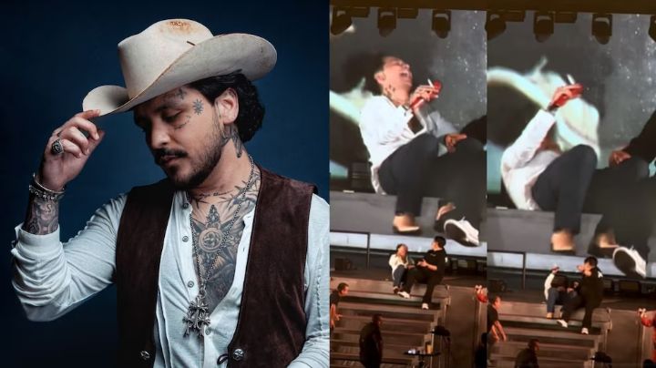 Christian Nodal rompe el silencio; fue criticado por supuestamente estar ebrio en concierto