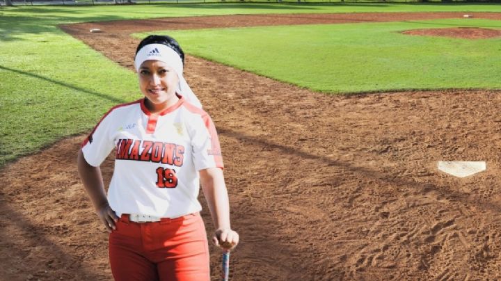 Nathaly Amador recibe homenaje en casa; disputará certamen de softbol en Nuevo Laredo
