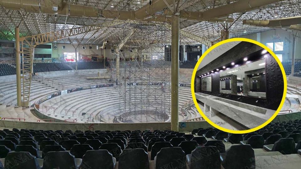 Así está quedando el Palenque de Nuevo Laredo