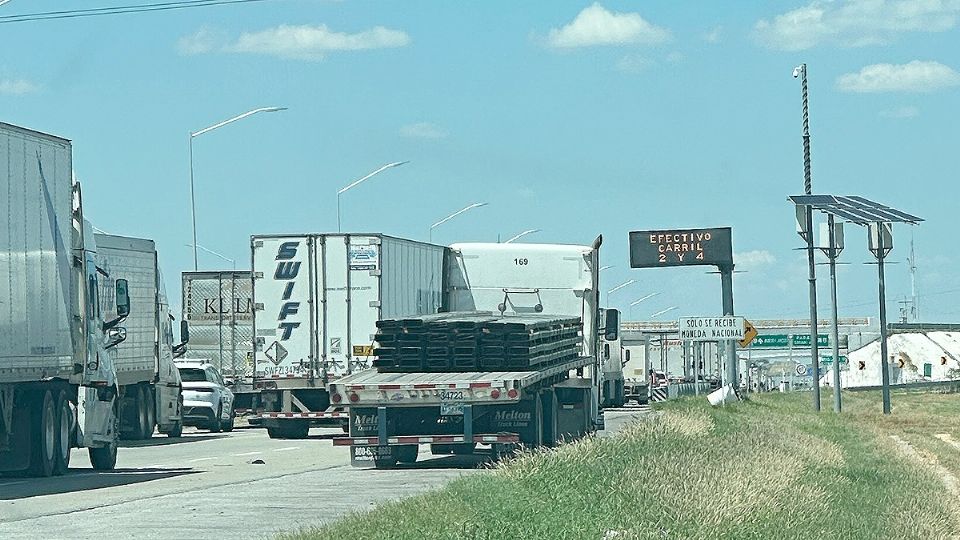 Retrasos por las casetas de Sabinas.