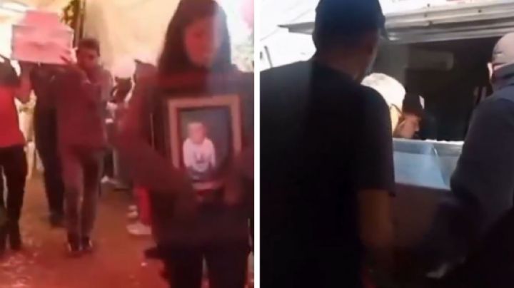 Triste adiós a Fernandito, el niño de 5 años asesinado por una deuda de 1,000 pesos