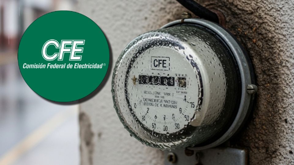 ¿El medidor de la CFE es resistente a las fuertes lluvias?