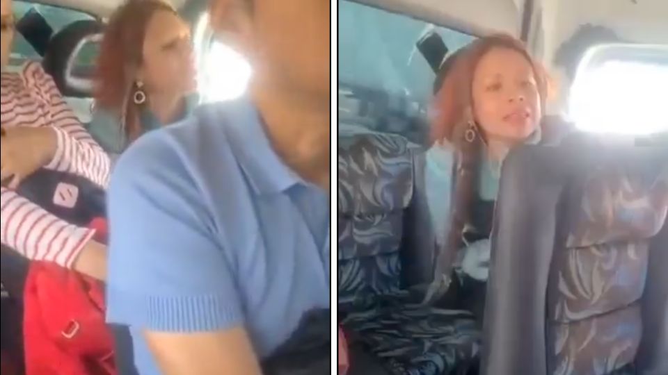 La mujer protagonizó una pelea porque otro pasajero se negó a cerrar una ventanilla