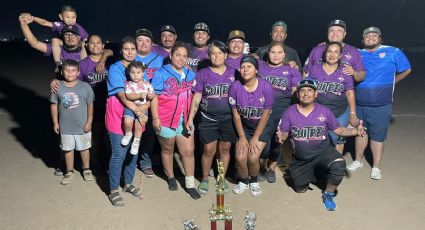 Buitres deja su huella en la Liga de Softbol Mixto del Poniente