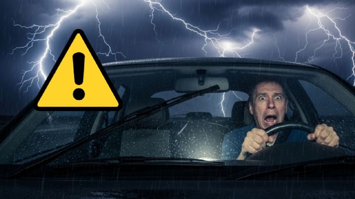 ¿Qué tan seguro es quedarse en el auto durante una tormenta eléctrica?; esto dicen los expertos