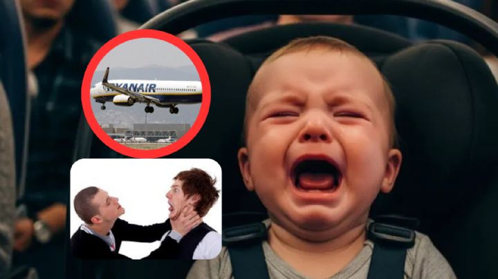 Llanto de un bebé provoca pelea entre pasajeros de un avión, la policía tuvo que intervenir | VIDEO
