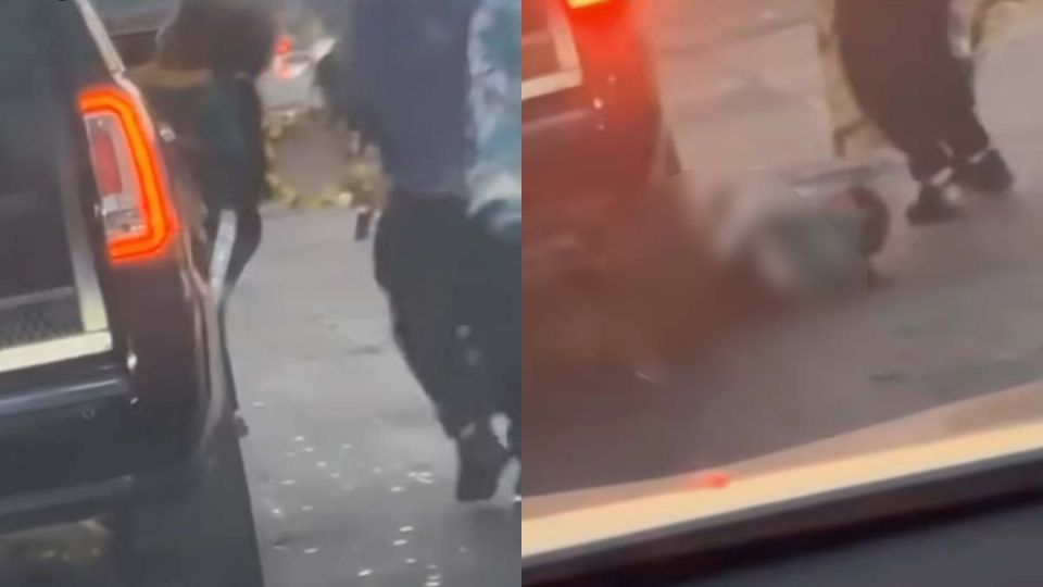 La rueda trasera de la camioneta pasó por encima de la niña