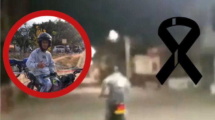 Muere motociclista por hacer truco peligroso; amigos grabaron su último momento | VIDEO