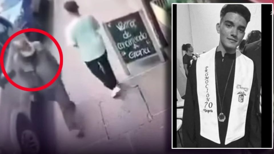 Esteban, recién graduado del colegio El Rosario, estudiaba inglés para trabajar y costear su carrera en Administración de Empresas