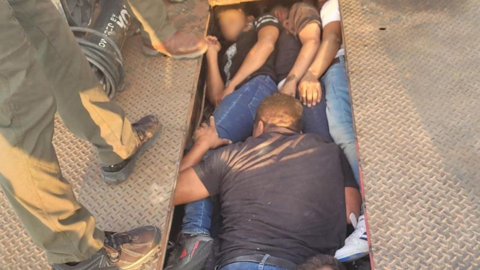 Indocumentados en Laredo.