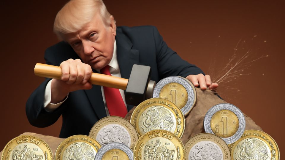 El dólar americano sometió al peso mexicano