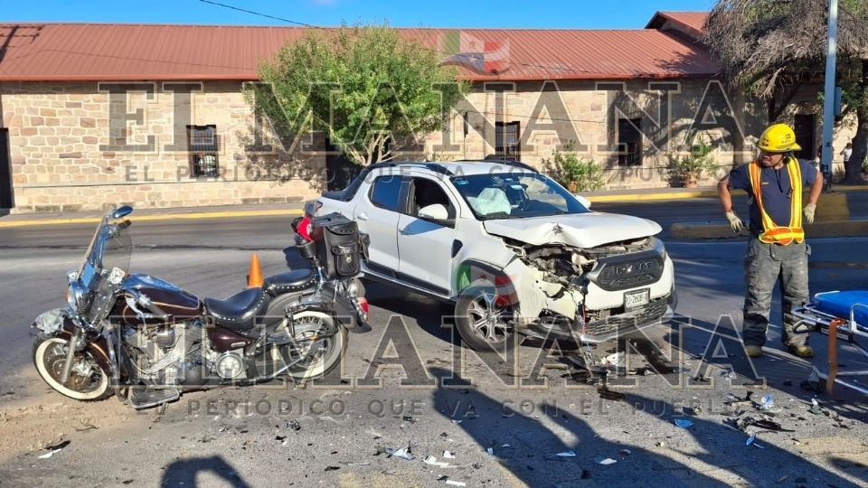 Accidente en Nuevo Laredo.