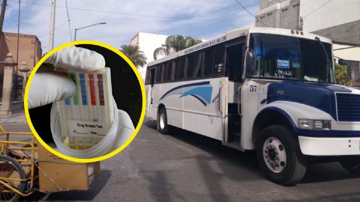 Tamaulipas: choferes de transporte público dan positivo a sustancias; conducían dopados