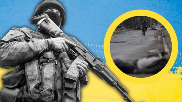 Soldado ucraniano ejecuta a mujer civil en carretera; dron ruso registra el momento | VIDEO