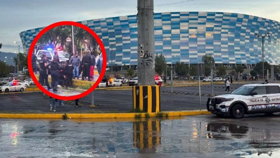 Balacera afuera del Cuauhtémoc.