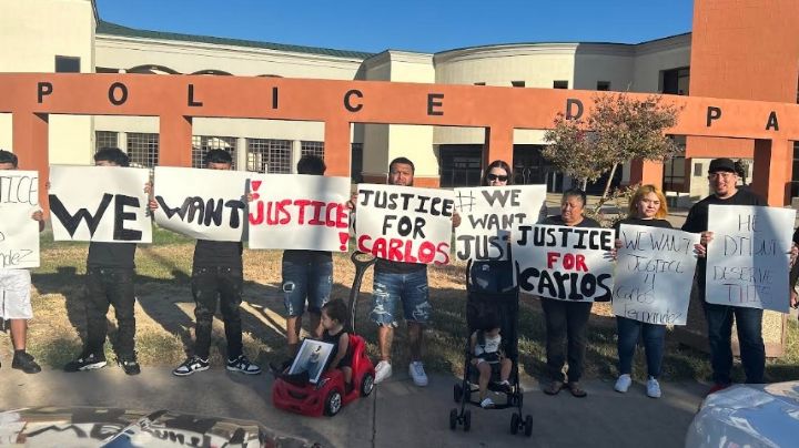 Jefe de la Policía de Laredo se reúne con la madre de Carlos, quien murió baleado por patrullero