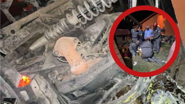 Tragedia en Santiago: joven muere tras volcar su razer; cayó 40 metros sobre una cabaña