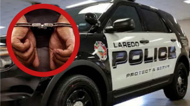 Arrestan a joven que pateó a policía en Laredo; esto le encontraron
