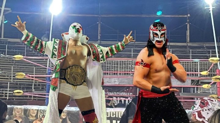 Lucha Libre en Nuevo Laredo: Hijo del Dr. Wagner Jr. y Octagón Jr. hacen vibrar a la Lauro Luis Longoria