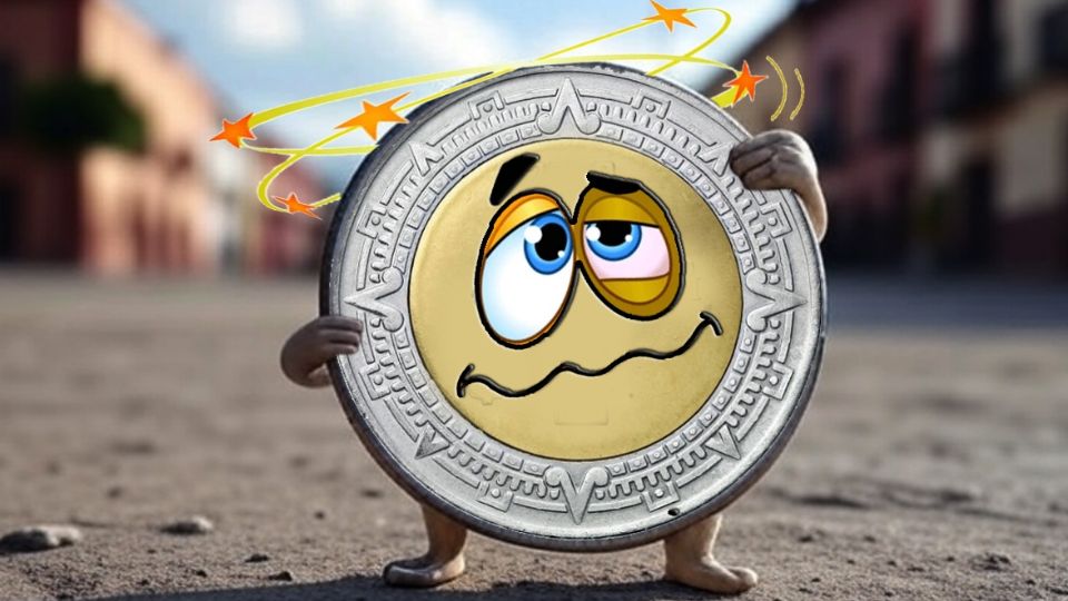 Dura jornada para el peso mexicano.