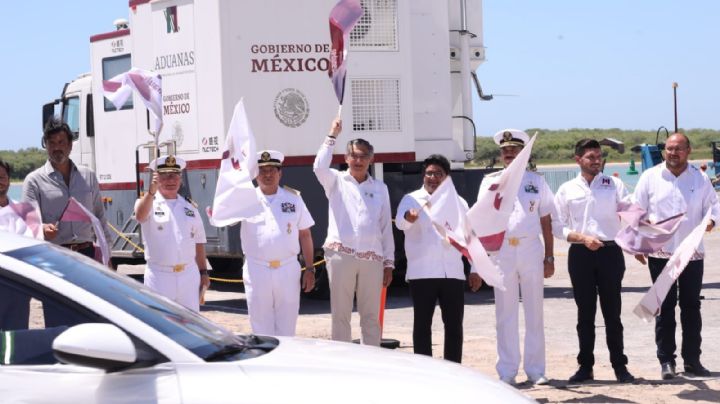 Américo Villarreal da el banderazo al Puerto del Norte: nace la nueva frontera marítima de México