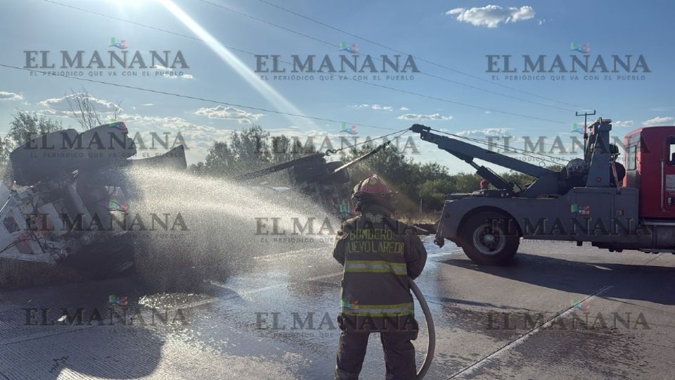 Accidente en Nuevo Laredo.