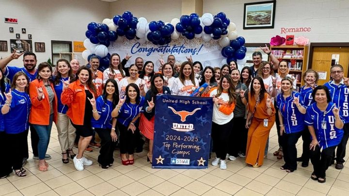 Distrito UISD de Laredo es reconocido por su rendimiento educativo en Texas