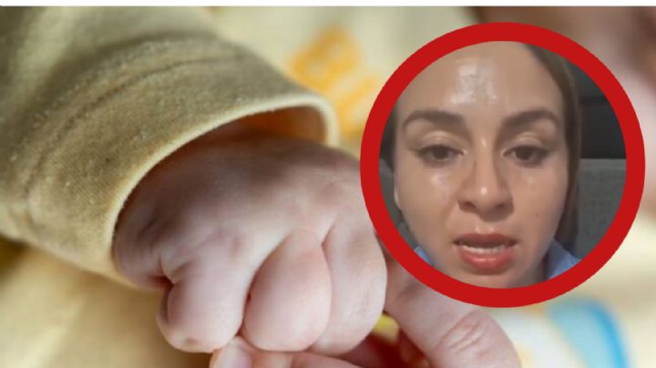 Denuncian adopción ilegal en redes; madre afirma que le robaron a su bebé | VIDEO