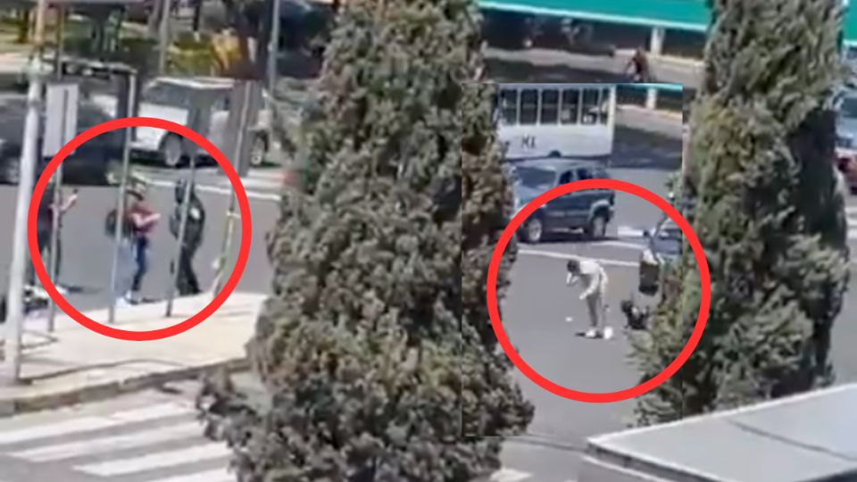 Los motociclistas se vieron enfrascados en una pelea y uno de ellos fue asesinado por un agente