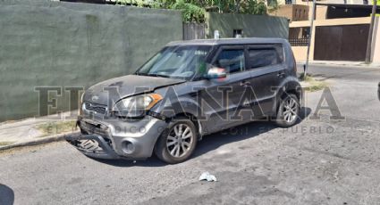 Imprudencia al volante: joven de 19 años arrolla a motociclista en la colonia Buenavista