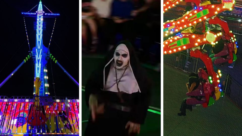 Los juegos de la feria, pensados para la diversión de toda la familia..