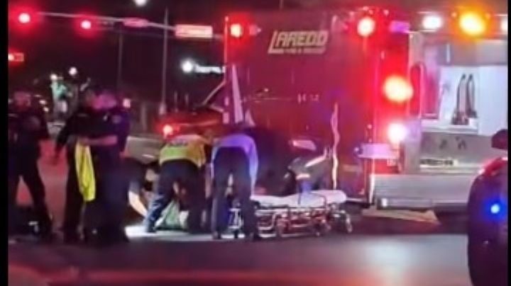 Hombre atropellado por camioneta en Laredo está al borde de la muerte; policía busca al responsable