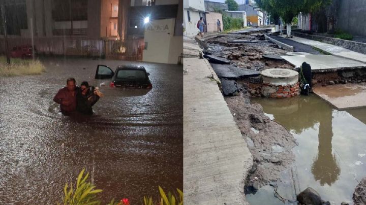 Mueren dos personas durante una tormenta; fueron arrastradas por la corriente en Querétaro